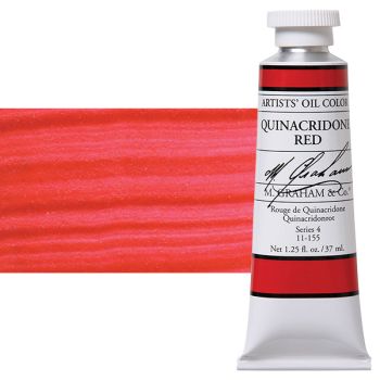 M. Graham Oil Color 37ml - Quinacridone Red