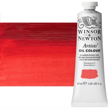 Winsor & Newton Artists' Oil Color 37 ml Tube - Quinacridone Red