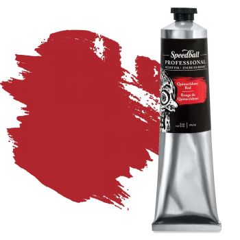 Speedball Pro Relief Ink 5 oz Quinacridone Red 