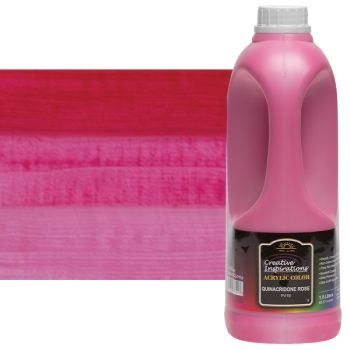 Creative Inspirations Acrylic Paints Quinacridone Rose 1.8 Liter Jug