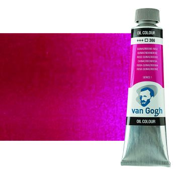 Van Gogh Oil Color, Quinacridone Rose 40ml Tube