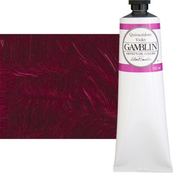 Gamblin Artists Oil - Quinacridone Violet, 150ml Tube