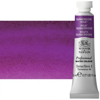 Winsor & Newton Professional Watercolor - Quinacridone Violet, 5ml Tube