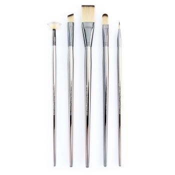 Royal Zen Series 53 Synthetic Long Handle #532 Brush Set of 5