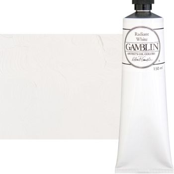 Gamblin Artists Oil - Radiant White, 150ml Tube