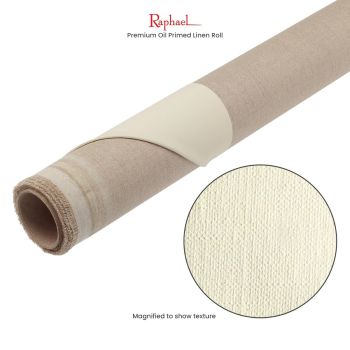 Oil Primed Linen (18.9 oz) Canvas Roll