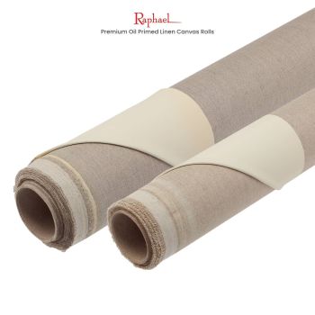 Raphael Premium Oil Primed Linen Canvas Rolls