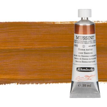 Schmincke Mussini Oil Color 35ml Tube - Raw Sienna