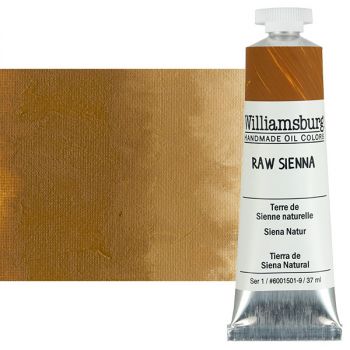 Williamsburg Handmade Oil Paint 37 ml - Raw Sienna