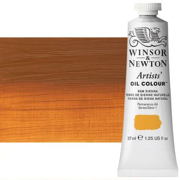 Winsor & Newton Artists' Oil Color 37 ml Tube - Raw Sienna