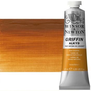 Griffin Alkyd Fast-Drying Oil Color 37 ml Tube - Raw Sienna