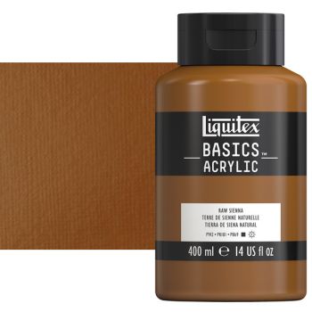 Liquitex Basics Acrylic Paint Raw Sienna 400ml