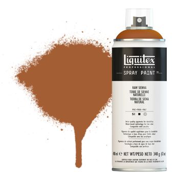 Liquitex Professional Spray Paint 400ml Can - Raw Sienna