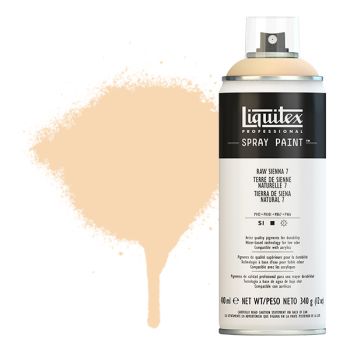 Liquitex Professional Spray Paint 400ml Can - Raw Sienna 7