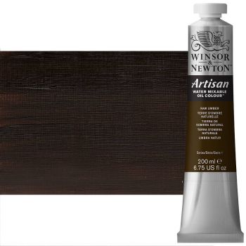 Winsor & Newton Artisan Water Mixable Oil Color - Raw Umber, 200ml Tube