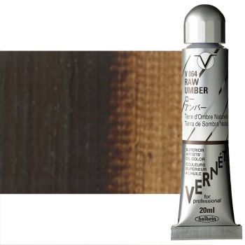 Holbein Vern?t Oil Color 20 ml Tube - Raw Umber