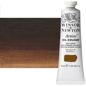 Winsor & Newton Artists' Oil Color 37 ml Tube - Raw Umber