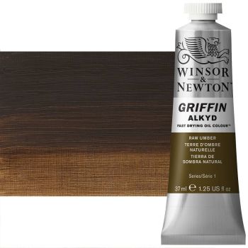 Griffin Alkyd Fast-Drying Oil Color 37 ml Tube - Raw Umber 