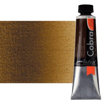 Cobra Water-Mixable Oil Color 40ml Tube - Raw Umber