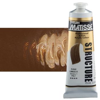 Matisse Structure Acrylic Colors Raw Umber 75 ml