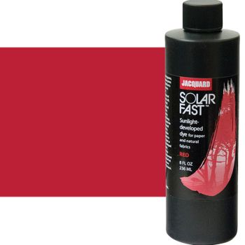 Jacquard SolarFast Dye 8 oz - Red