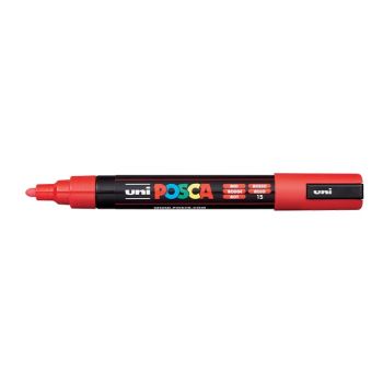 Posca Acrylic Paint Marker 1.8-2.5 mm Medium Tip Red
