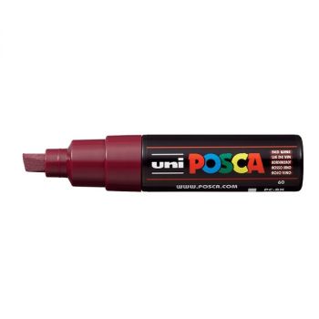 Posca Acrylic Paint Marker 0.8 mm Broad Tip Red Wine