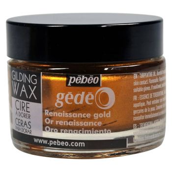 Pebeo Gedeo 30ml - Gilding Wax Renaissance Gold 