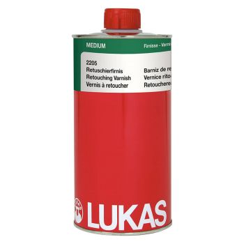 LUKAS Oil Painting Medium - Retouching Varnish 1 Liter Can