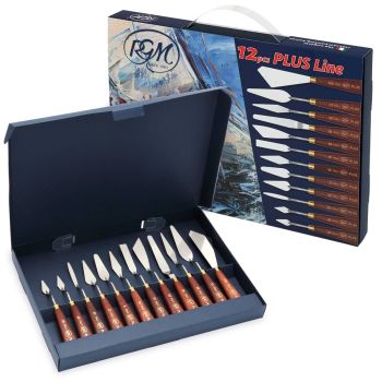 RGM Plus Palette Knife Briefcase Set of 12
