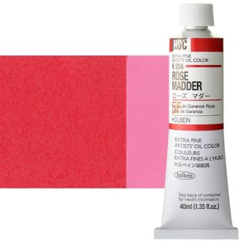 Holbein Extra-Fine Artists' Oil Color 40 ml Tube - Rose Madder 