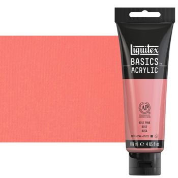 Liquitex Basics Acrylics 4oz Rose Pink