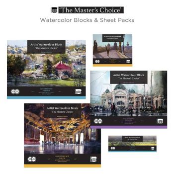 The Master's Choice Watercolor Blocks & Sheet Packs