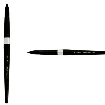 Silver Brush Black Velvet Series 3000S Round 18