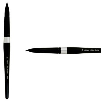 Silver Brush Black Velvet Series 3000S Round 20