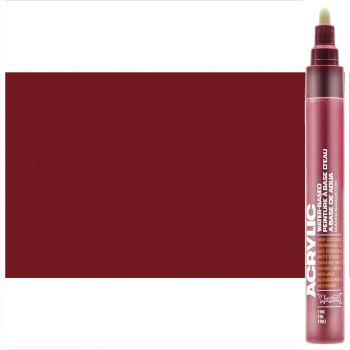 Montana refillable acrylic paint markers with replaceable tips - Royal Red