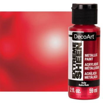 DecoArt Extreme Sheen Metallic Paint 2oz Ruby