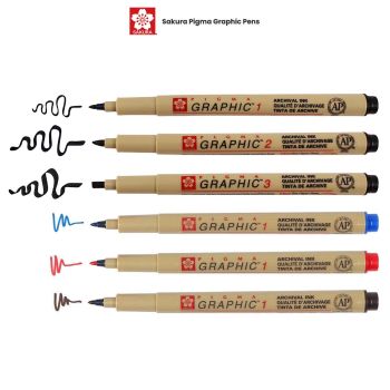 Sakura Pigma Graphic Pens