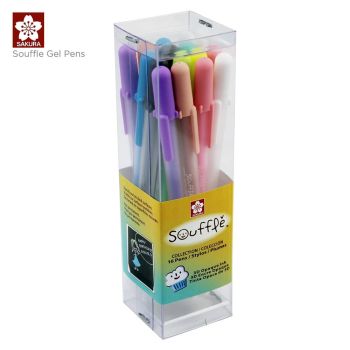 Souffle Pen Cube Set of 16	Assorted Colors