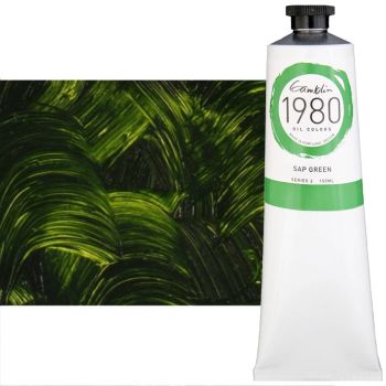 Gamblin 1980 Oil Colors 150 ml Tubes - Sap Green