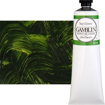 Gamblin Artist's Oil Color 150 ml Tube - Sap Green