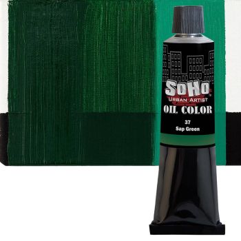 SoHo Artist Oil Color Sap Green 170ml Tube