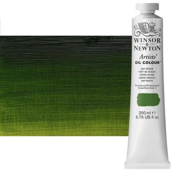 Winsor & Newton Artists' Oil Color 200 ml Tube - Sap Green