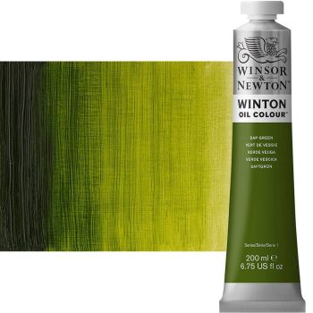 Winton Oil Color 200ml Tube - Sap Green