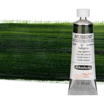 Schmincke Mussini Oil Color 35ml Tube - Sap Green