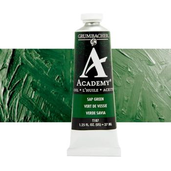 Grumbacher Academy Oil Color 37 ml Tube - Sap Green
