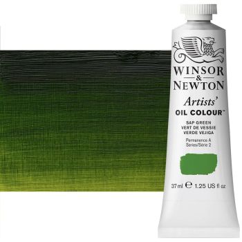 Winsor & Newton Artists' Oil Color 37 ml Tube - Sap Green