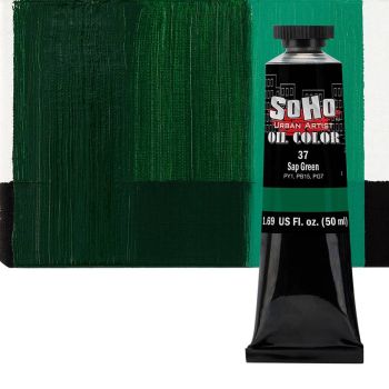 SoHo Artist Oil Color Sap Green 50ml Tube