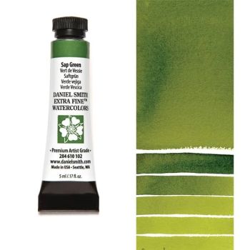 Daniel Smith Extra Fine Watercolors - Sap Green, 5 ml Tube
