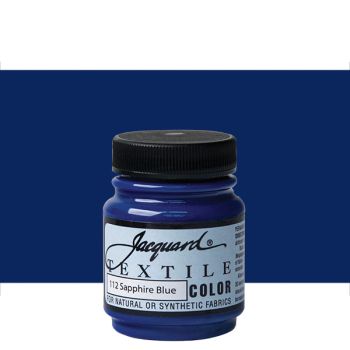 Jacquard Permanent Textile Color 2.25 oz. Jar - Sapphire Blue